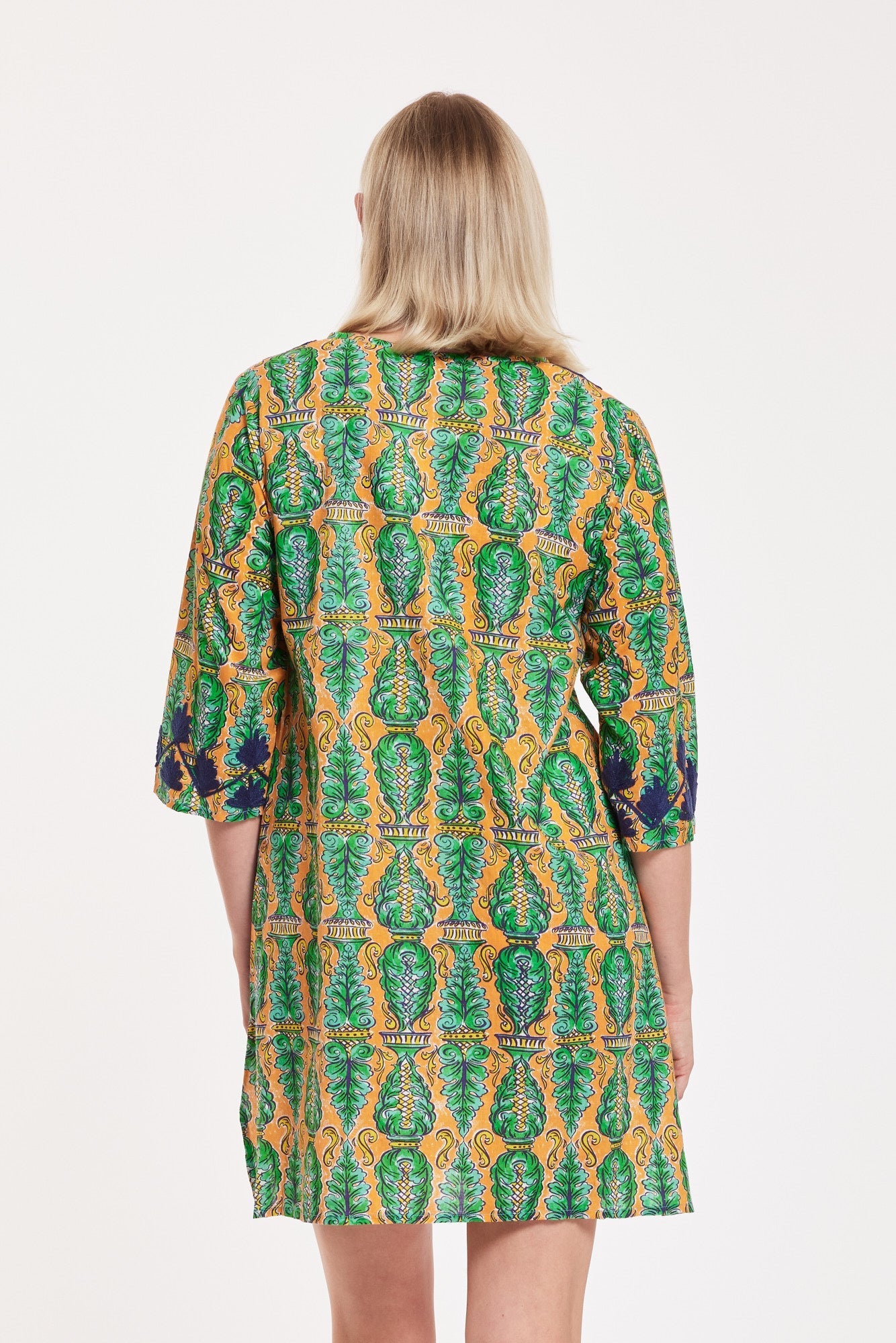 Elina Dress Plaza de Espana Salmon Green
