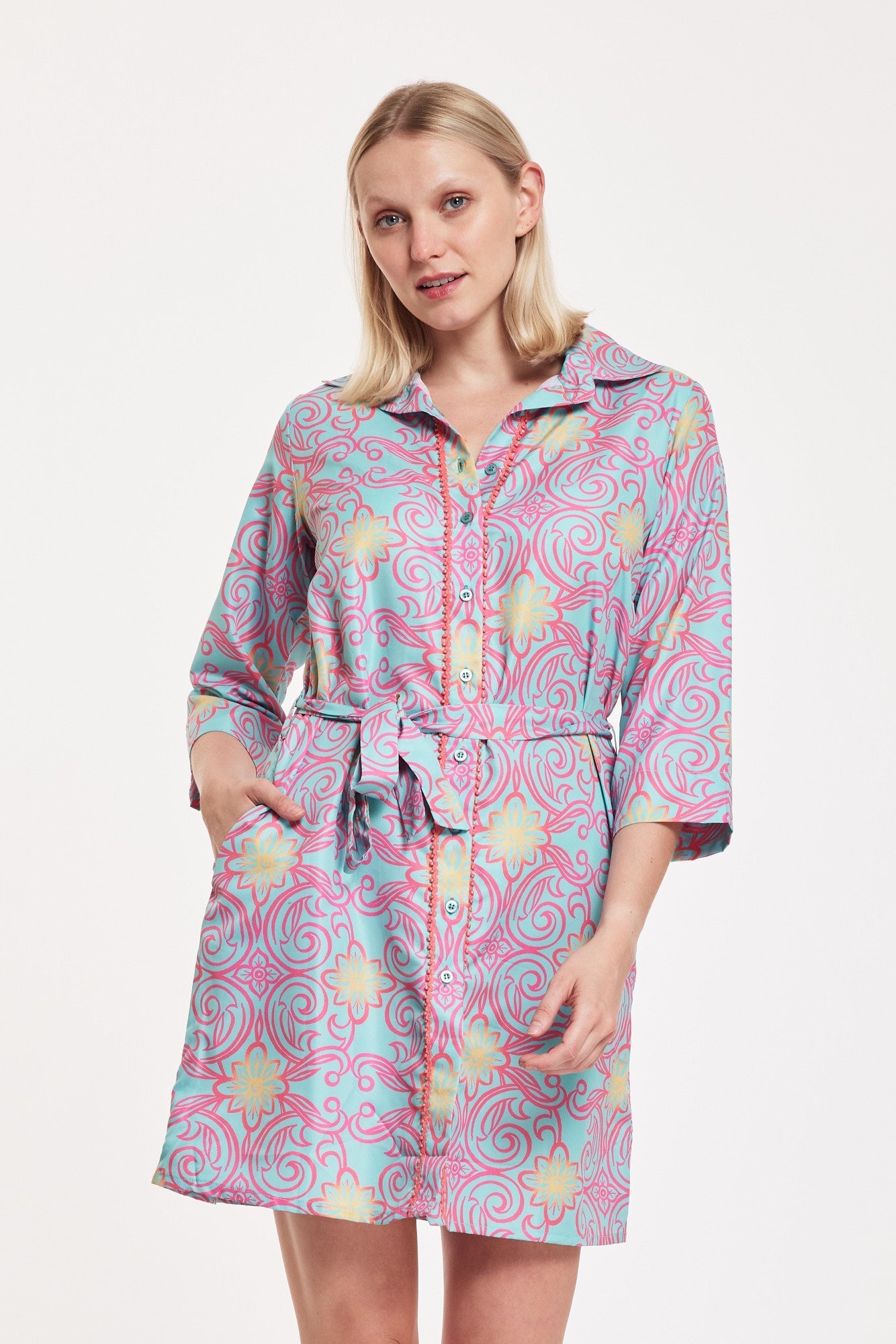 Carlotta Dress Majolica Arbor