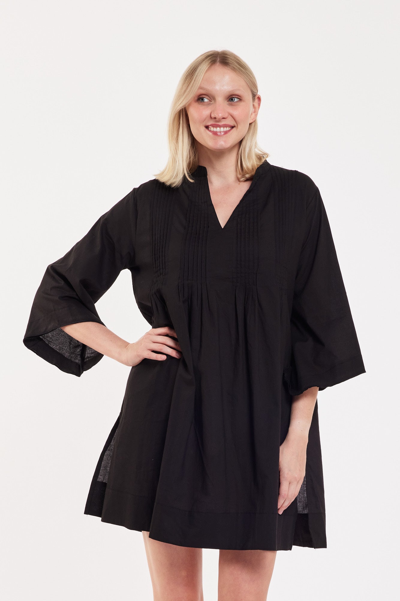 Sasha Tunic Dress Black