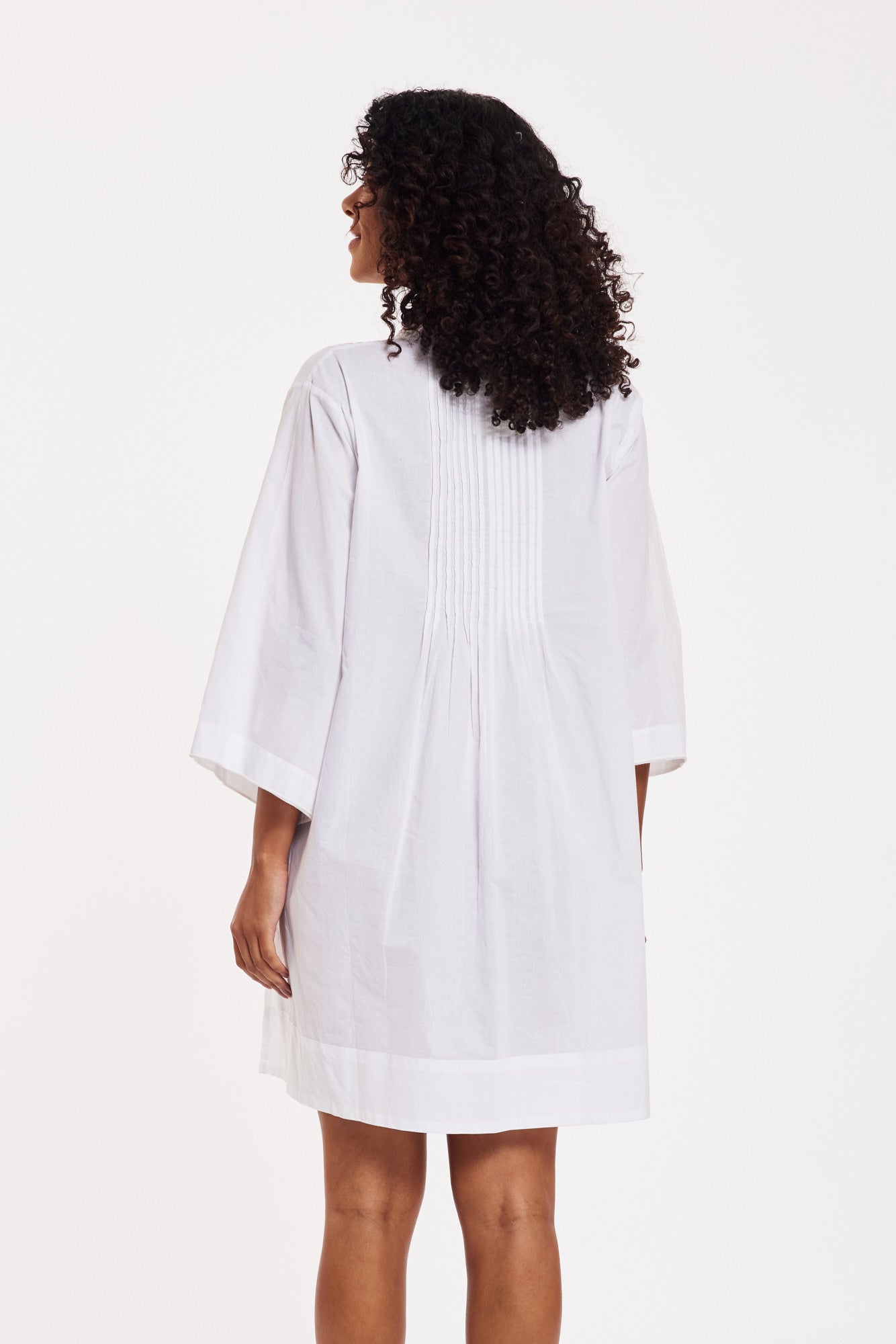 Sasha Tunic Dress White