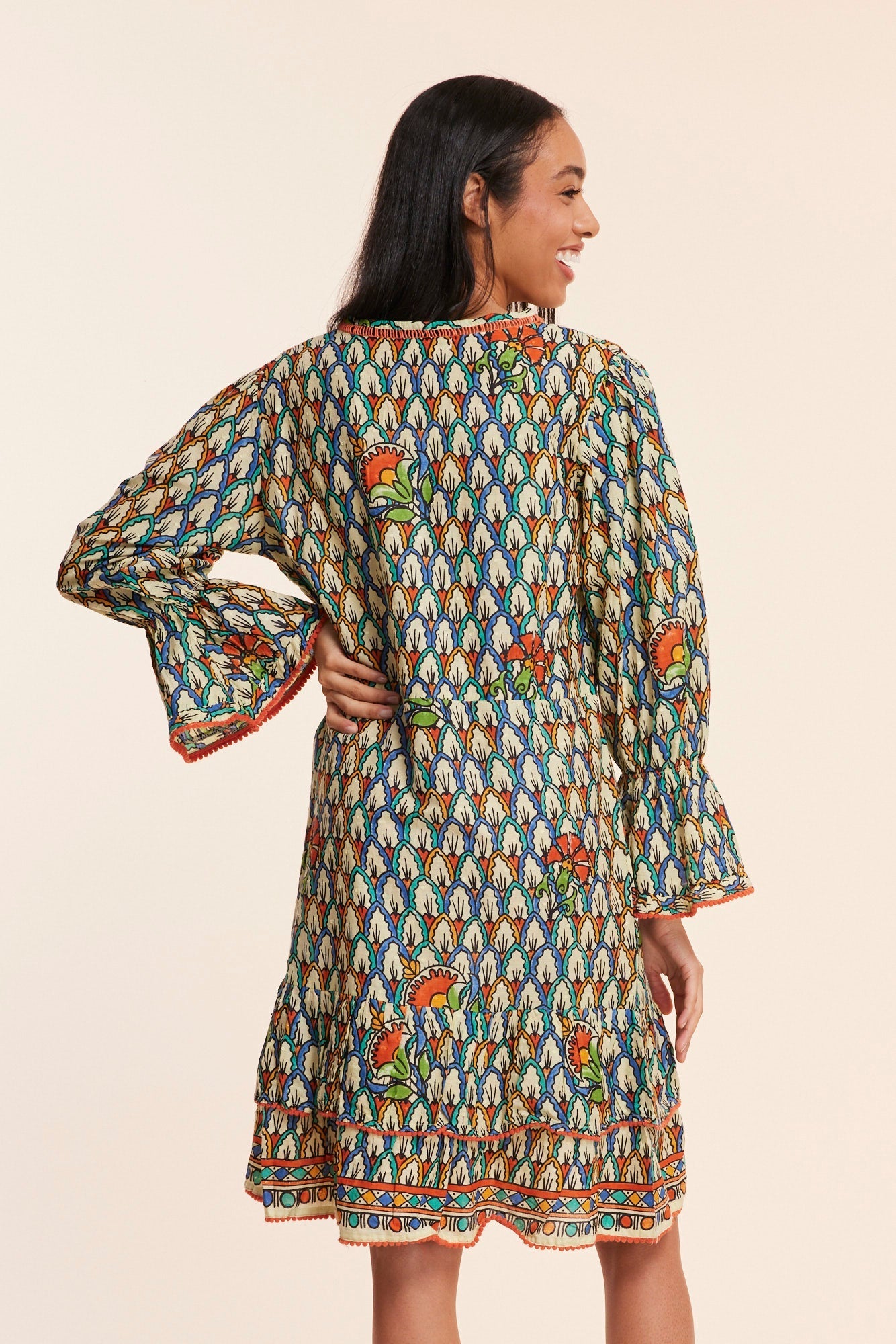 Brigida Dress in Moroccan City