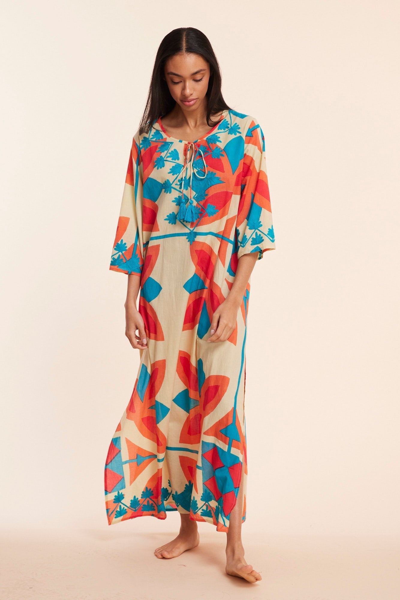 Elina Dress in Moroccan Picturesque