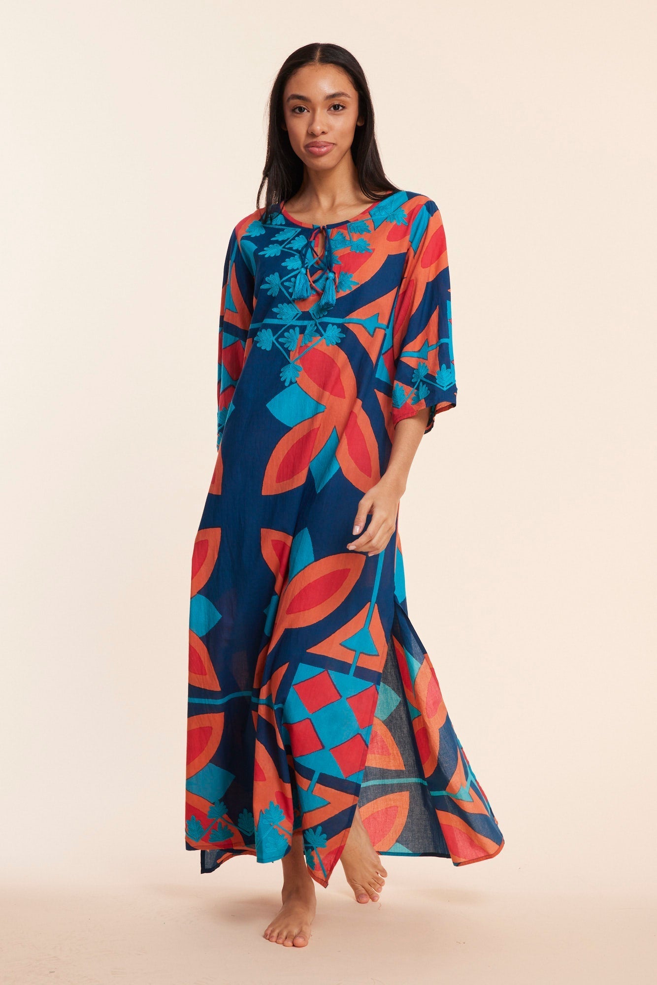 Preorder - Elina Dress in Moroccan Picturesque