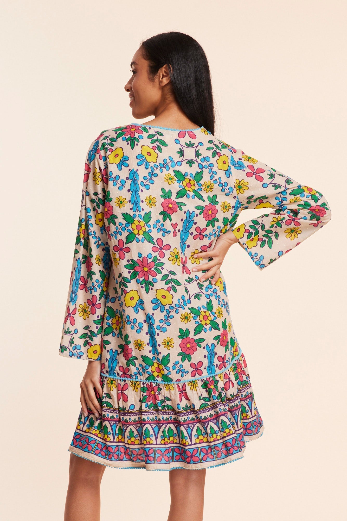 Preorder - Ilaria Dress in Spanish Flower