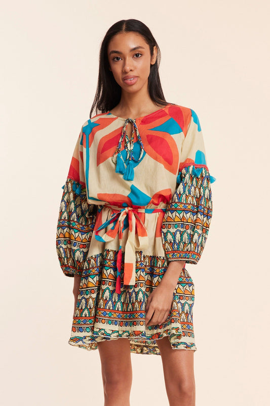 Alcee Dress in Moroccan Combo